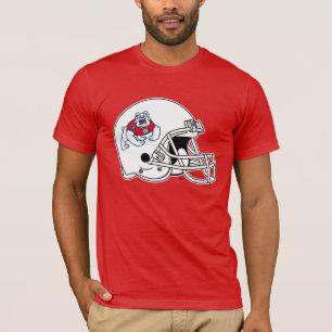 Fresno State   White Helmet T-Shirt