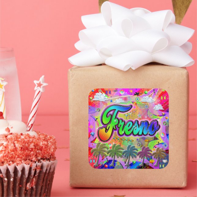 Fresno Vista Express Sticker (Party)