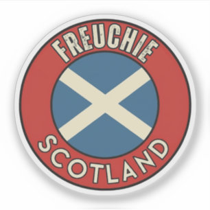 Freuchie, Scotland Sticker