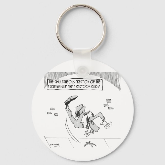 Freud Cartoon 3169 Keychain (Front)