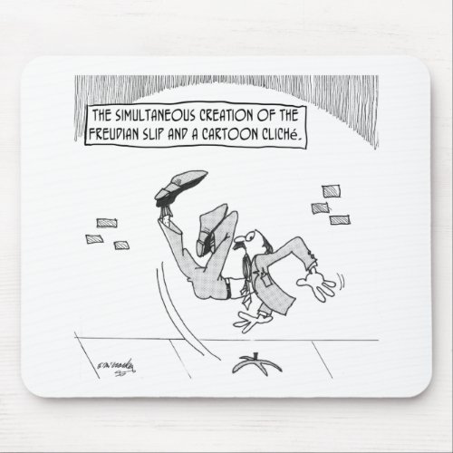 Freud Cartoon 3169 Mouse Pad