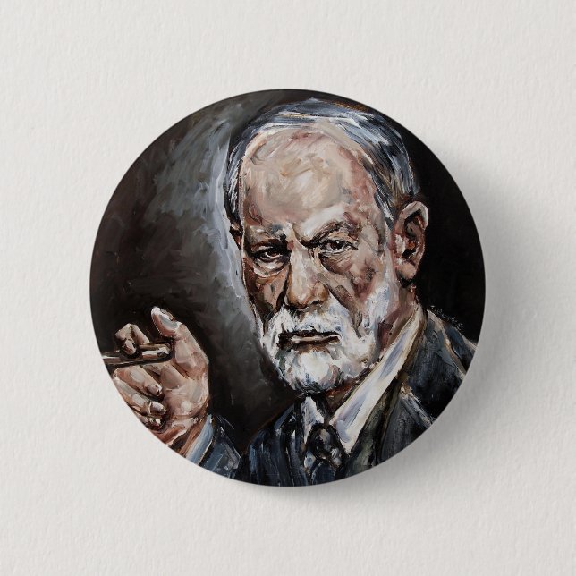 freud pinback button (Front)