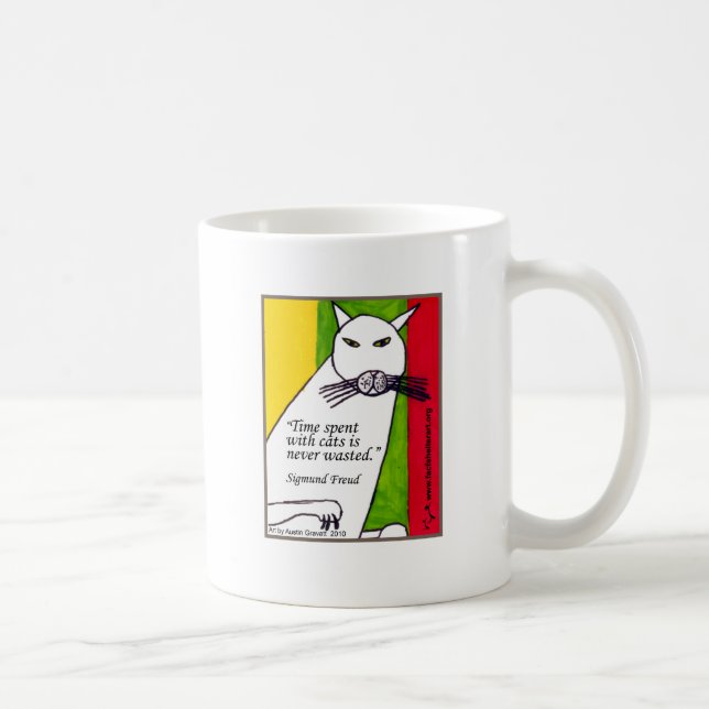 Freud Quote Coffee Mug (Right)