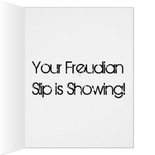 Freudian Slip Grunge Pop Art Meme Cards
