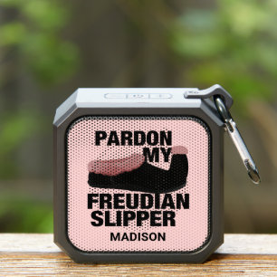 Freudian Slipper custom name Bluetooth Speaker