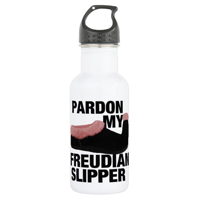 Freudian Slipper Water Bottle (Front)