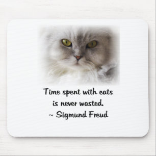 Freud's Cat Mouse Pad