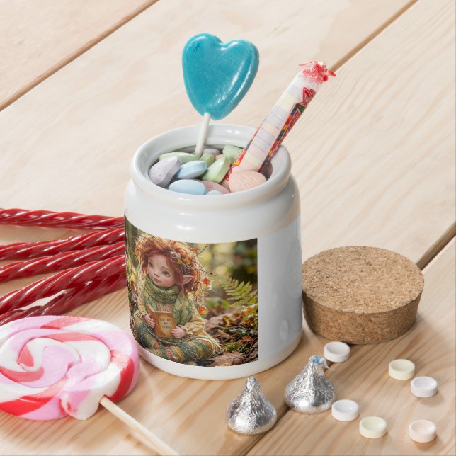 Freya Fall Elf Candy Jar (In Situ)