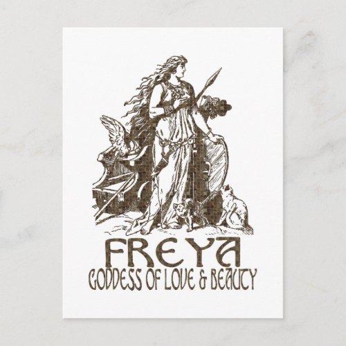 Freya Postcard