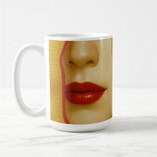 Freya's golden tears with dark hair coffee mug