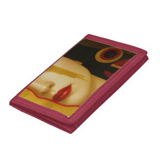 Freya's golden tears with dark hair trifold wallet