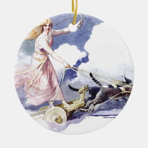 Freyja Ceramic Ornament