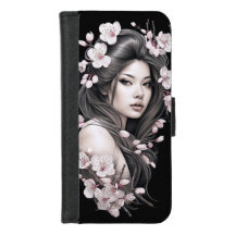 Freyja Sakura Cherry Blossoms Wallet case