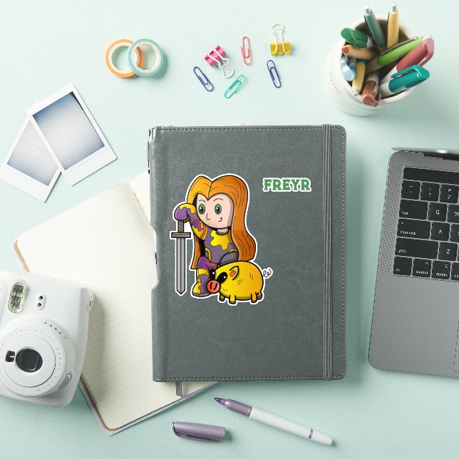 Freyr Norse Mythology Sticker (iPad Cover)