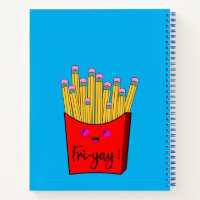 French Blue Drawing Notebook