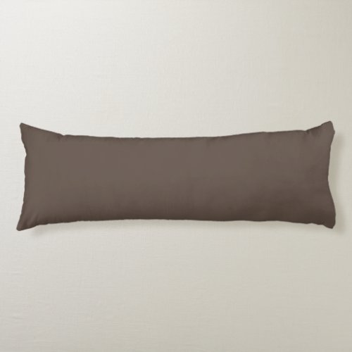 Friar GreyFuscous GreyGranite Body Pillow