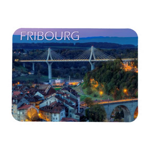Fribourg city Switzerland Magnet