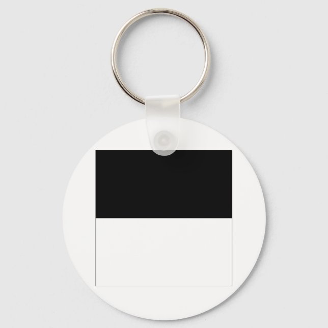 Fribourg Flag Keychain (Front)