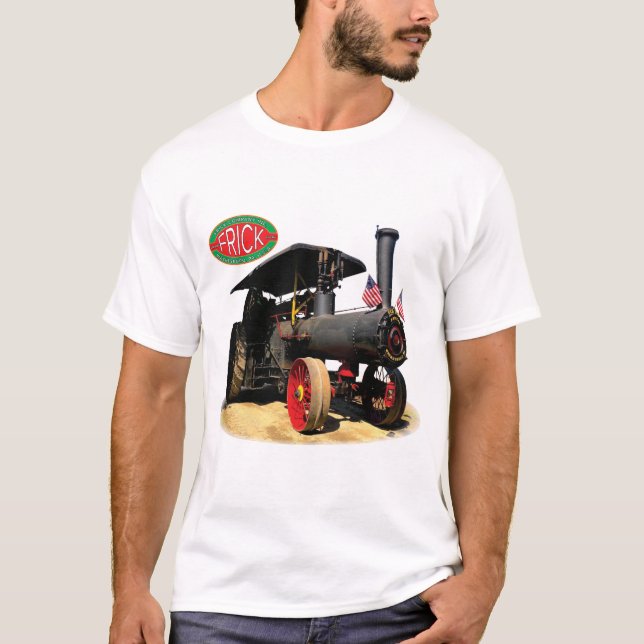 Frick 1911 Antique Steam Farm Engine Shirt (Front)