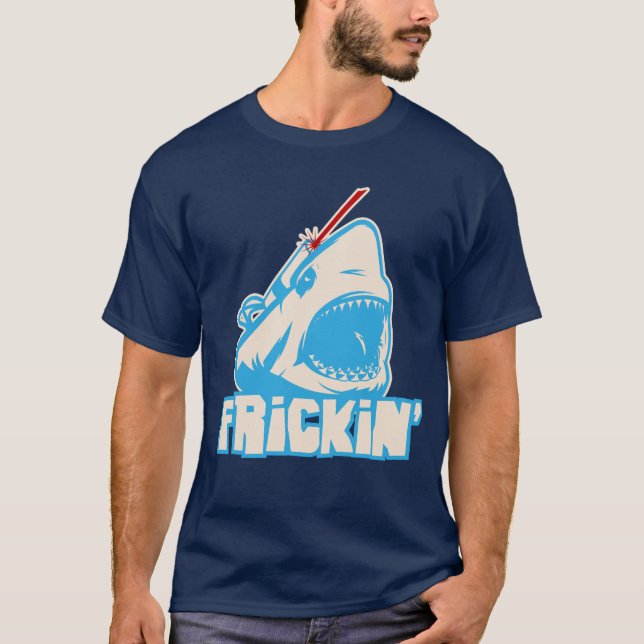 Frickin Shark with a Frickin Laser Beam T-Shirt (Front)