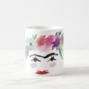 Frida Inspired Coffee Mug