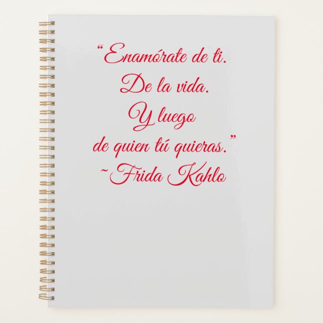 Frida Inspired Planner (Front)