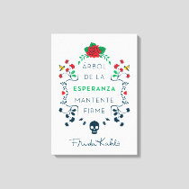 Frida Kahlo | Árbol De La Esperanza Canvas Print