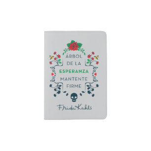Frida Kahlo   Árbol De La Esperanza Passport Holder