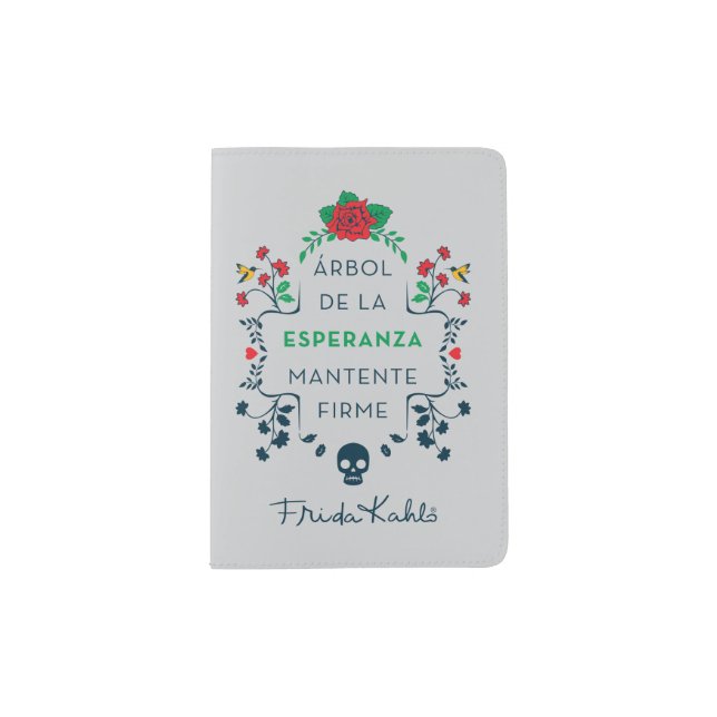 Frida Kahlo | Árbol De La Esperanza Passport Holder (Front)