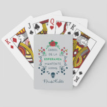 Frida Kahlo | Árbol De La Esperanza Poker Cards