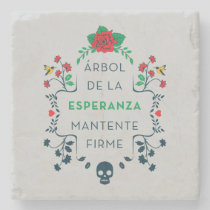 Frida Kahlo | Árbol De La Esperanza Stone Coaster