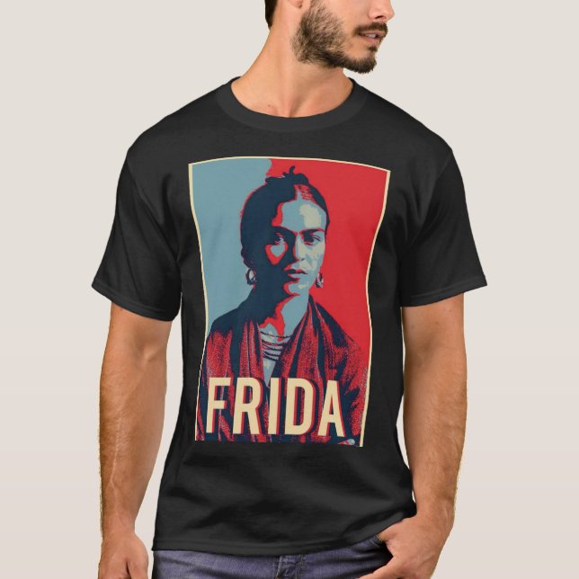 Frida Kahlo Art Paint Classic T-Shirt Essential T- (Front)