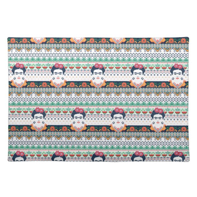 Frida Kahlo | Aztec Cloth Placemat (Front)