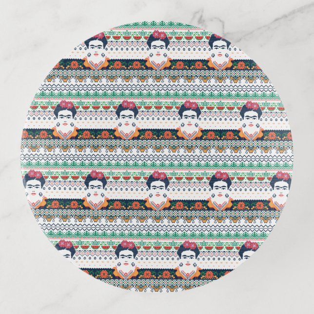 Frida Kahlo | Aztec Trinket Tray (Front)