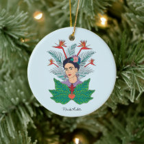Frida Kahlo | Birds of Paradise Floral Graphic Ceramic Ornament