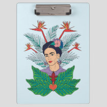 Frida Kahlo | Birds of Paradise Floral Graphic Clipboard