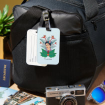 Frida Kahlo | Birds of Paradise Floral Graphic Luggage Tag