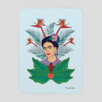 Frida Kahlo | Birds of Paradise Floral Graphic Magnet