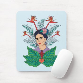 Frida Kahlo | Birds Of Paradise Floral Graphic Mouse Pad by fridakahlo at Zazzle