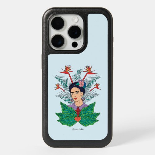 Frida Kahlo  Birds of Paradise Floral Graphic iPhone 15 Pro Case