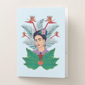 Frida Kahlo | Birds Of Paradise Floral Graphic Pocket Folder by fridakahlo at Zazzle
