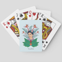 Frida Kahlo | Birds of Paradise Floral Graphic Poker Cards