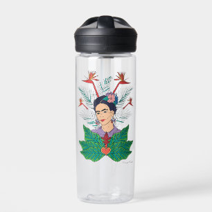 Frida Kahlo   Birds of Paradise Floral Graphic Water Bottle