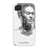 Frida Kahlo Black and White Portrait Case-Mate iPhone Case (Back)