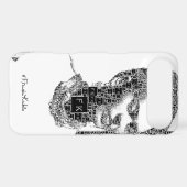 Frida Kahlo Black and White Portrait Case-Mate iPhone Case (Back (Horizontal))