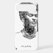 Frida Kahlo Black and White Portrait Case-Mate iPhone Case (Back)