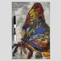 Frida Kahlo Butterfly Monet Inspired Dry Erase Board