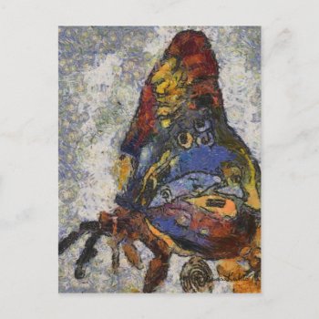 Frida Kahlo Butterfly Monet Inspired Postcard by fridakahlo at Zazzle