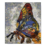 Frida Kahlo Butterfly Monet Inspired Poster Frida Kahlo Butterfly Monet Inspired Poster