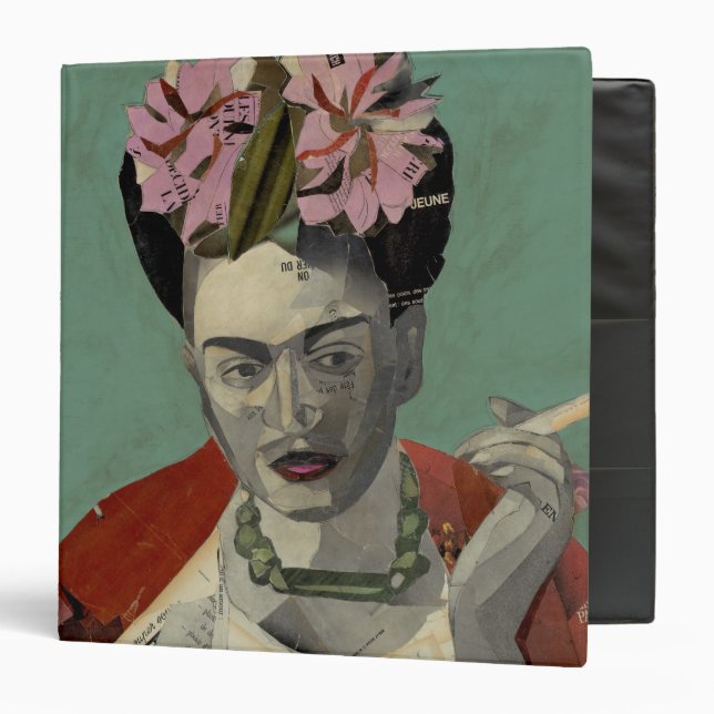 Frida Kahlo by Garcia Villegas 3 Ring Binder (Front/Inside)